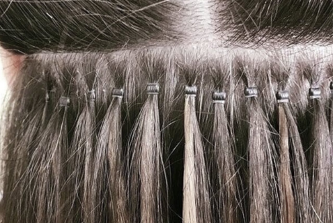  Корейская технология наращивания волос крепления на металлические ринги
