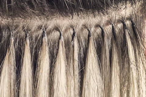 Испанская клеевая технология наращивания волос