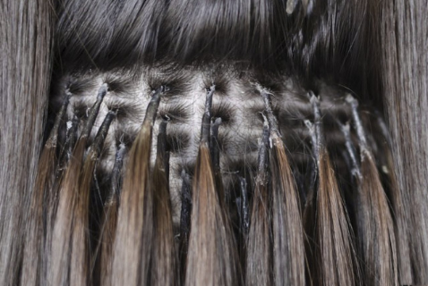 Английская технология наращивания волос крепления на смоле